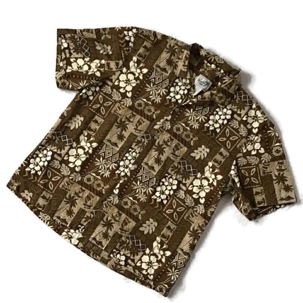 Paradise Style Hawaii Aloha Hawaiian Luau Shirt